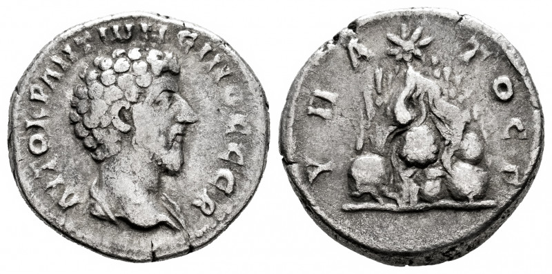 Marcus Aurelius. Didrachm. 161-166 AD. (RPC-6941). (Henseler-447/9). (Metcalf-12...
