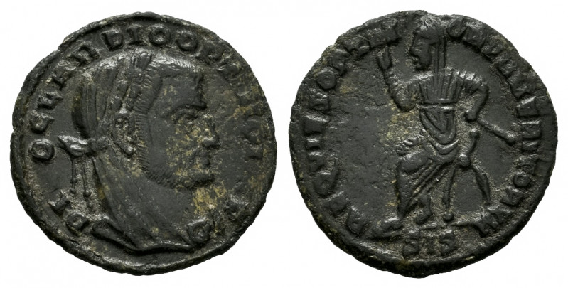 Divus Claudius II. 1/2 follis. 317-318 AD. Siscia. Struck under Constantine I th...