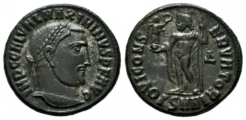 Maximino II. Follis. 311 AD. Nicomedia. (Ric-69b). Anv.: IMP C GAL VAL MAXIMINVS...