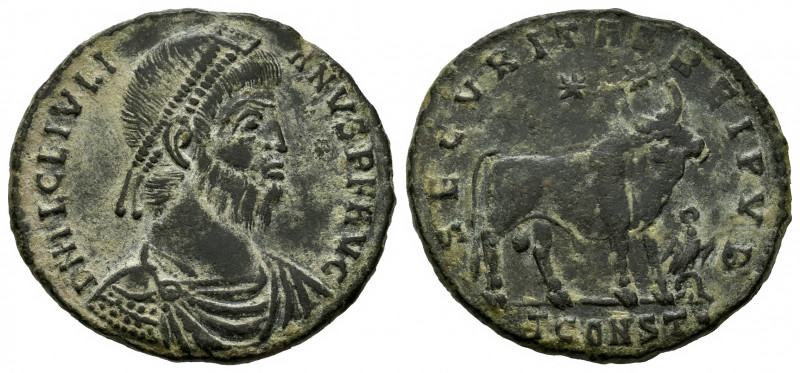 Julian II Apostata. Double maiorina. 362-363 AD. Arelate. (Ric-VIII 318). (LRBC-...