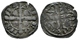 Kingdom of Castille and Leon. Alfonso IX (1188-1230). Dinero. Santiago de Compostela. S-I. (Bautista-216.2). Ve. 0,84 g. VF. Est...60,00. 

Spanish ...