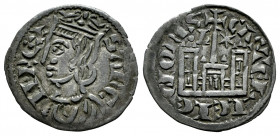 Kingdom of Castille and Leon. Sancho IV (1284-1295). Cornado. Leon. (Bautista-unlisted). Ve. 0,79 g. L and star on the sides of the central cross. pel...
