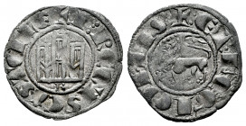 Kingdom of Castille and Leon. Fernando IV (1295-1312). Pepion. Burgos. (Bautista-450.1). Ve. 0,66 g. T below the castle. VF. Est...30,00. 

Spanish ...