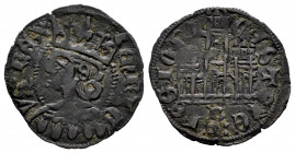 Kingdom of Castille and Leon. Enrique II (1368-1379). Cornado. Sevilla. (Bautista-668). Ve. 1,00 g. With B below the castle. VF. Est...40,00. 

Span...