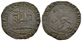 Kingdom of Castille and Leon. Henry IV (1399-1413). 1 maravedi. Segovia. (Bautista-973). Anv.: + ENRICVS ✿ DEI ✿ GRACIA ✿ RE. Rev.: + ENRICVS ✿ ⅁UARTV...
