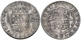 Philip V (1700-1746). 8 reales. 1732. Madrid. JF. (Cal-1356). Ag. 26,85 g. Slight cleaned rusts. Hairlines. Very scarce. Choice VF. Est...750,00. 

...