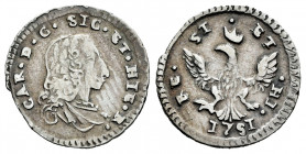 Charles III (1759-1788). 1/2 tari. 1751. Palermo. (Tauler-3691). (Vti-18). (Mir-582). Ag. 1,13 g. VF/Choice VF. Est...80,00. 

Spanish Description: ...