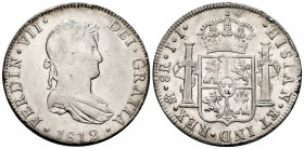Ferdinand VII (1808-1833). 8 reales. 1812. Mexico. JJ. (Cal-1320). Ag. 26,77 g. Almost VF/VF. Est...60,00. 

Spanish Description: Fernando VII (1808...