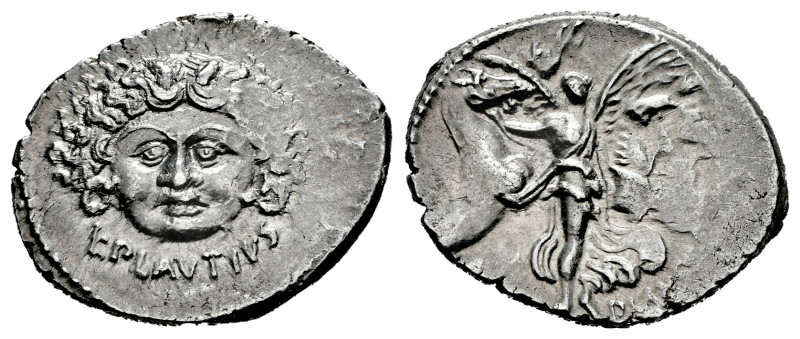 Plautius. L. Plautius Plancus. Denarius. 47 BC. Rome. (Ffc-1003). (Craw-453/1a)....