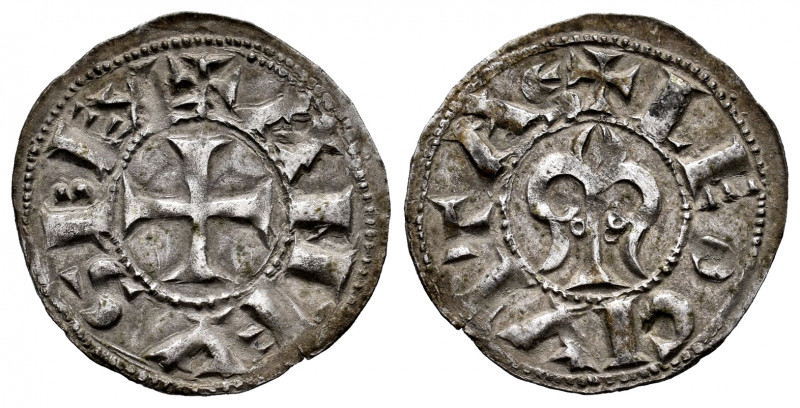 Kingdom of Castille and Leon. Alfonso VII (1126-1157). Dinero. Leon. (Bautista-1...