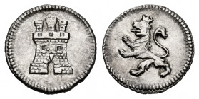 Charles IV (1788-1808). 1/4 real. ND. Potosí. (Cal-142). Ag. 0,86 g. Documental evidences allow us to establish the fact that this type was minted in ...