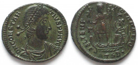 CONSTANTIUS II. As Augustus, AE Maiorina, 23mm, AD 351-354, Thessalonica mint, 2nd officina, UNC!