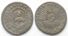 ARGENTINA - CORDOBA. Real 1840, silver, VF
