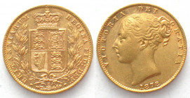 AUSTRALIA. Sovereign 1878 S, Sydney mint, Victoria, gold, AU/UNC