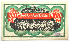 GERMANY. Notgeld. Bielefeld, 1000 Mark 15.12.1922, linen, UNC-