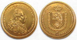 LIECHTENSTEIN. Dukat 1778 M, Franz Joseph I. Gold