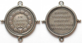 URI. Militärische Verdienstmedaille 1845, Silber, f.vz(aXF)