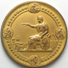 USA. 1876 Centennial Exposition Philadelphia Award Medal by Mitchell, trial piece in white metal, uniface. Very rare!