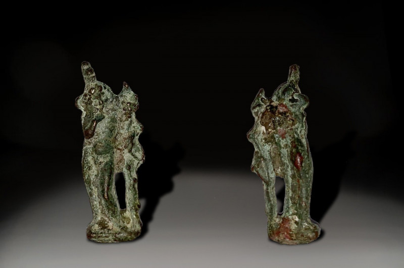 Hypokrates Statues, Roman , 100 AD- 200 A.D. 
W: 3.95 g / L: 30 mm