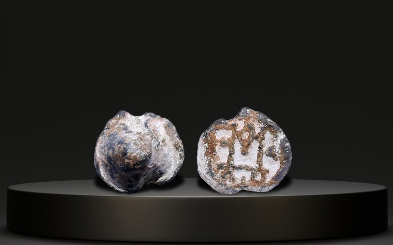 Lead Seals , Byzantine, 700 A.D. - 1300 A.D.
W: 5 g / D: 20 mm