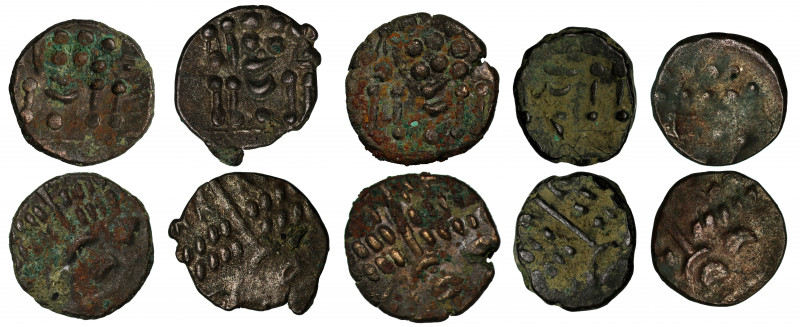 Ancient British, Durotriges, Mainstream Series (c.58 BC – AD 43), copper, billon...