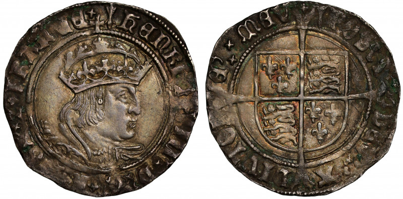 Henry VIII (1509-47), silver Groat, second coinage (1526-44), Tower mint, initia...