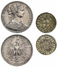 Germany, Free City of Frankfurt, silver Vereinsthaler, 1860, allegorical laureated bust of female right, inscription FREIE STADT FRANKFURT, rev. crown...
