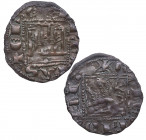 1312-1350. Alfonso XI (1312-1350). Coruña. Dinero. Ve. 0,86 g. Atractiva. EBC-. Est.70.