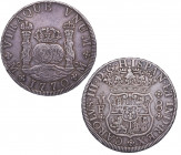 1770. Carlos III (1759-1788). México. 8 reales. MF. A&C 1101. Ag. 26,88 g. Atractiva. EBC-. Est.500.
