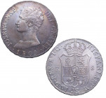 1809. José Napoleón (1808-1814). Madrid. 8 reales. IG. A&C 33. Ag. 26,65 g. ESCASA. Bella. Brillo original. EBC / EBC+. Est.1000.