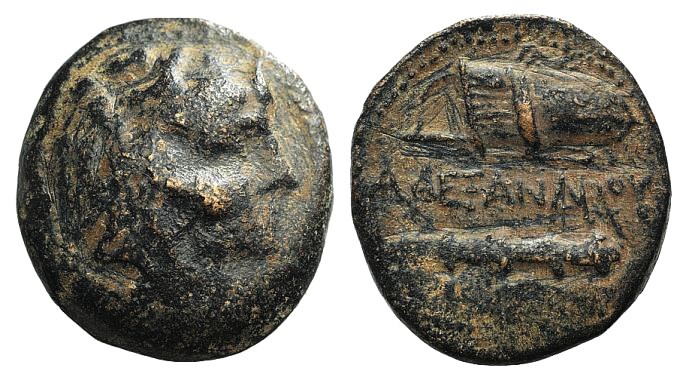 Kings of Macedon, Alexander III ‘the Great’ (336-323 BC). Æ Unit (21mm, 6.52g, 1...