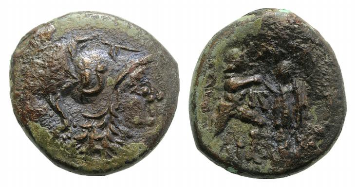 Kings of Macedon, Antigonos II Gonatas (277/6-239 BC). Æ (19mm, 6.87g, 2h). Unce...