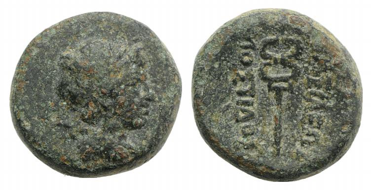 Kings of Thrace, Local Dynasts. Mostidos (c. 125-85/79 BC). Æ (12mm, 3.24g, 11h)...
