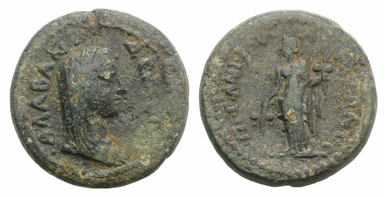 Caria, Alabanda. Pseudo-autonomous issue, time of Antoninus Pius (138-161). Æ (1...