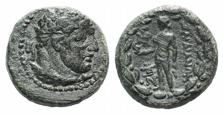 Lydia, Sardeis, 2nd-1st centuries BC. Æ (15mm, 4.68g, 2h). Heraois, magistrate. ...