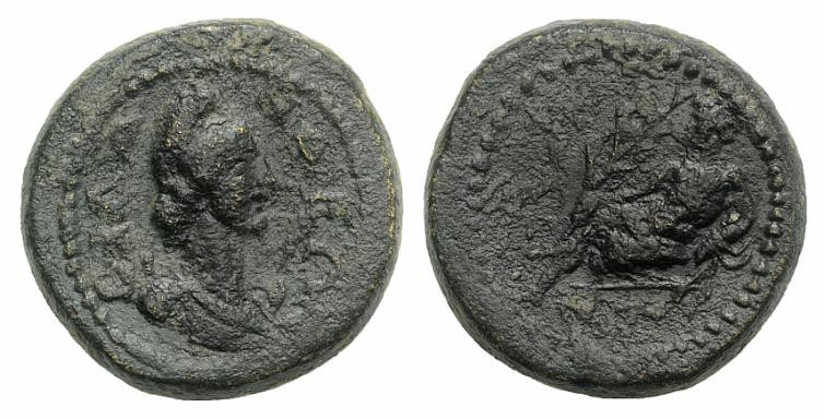 Lydia, Silandus. Pseudo-autonomous issue, c. 2nd century AD. Æ (17mm, 5.09g, 12h...