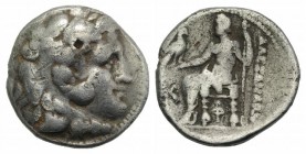 Seleukid Kings, Seleukos I (312-281 BC). AR Tetradrachm (27mm, 16.60g, 6h). In the name of Alexander III of Macedon. Antigoneia or Seleukeia Pieria, c...