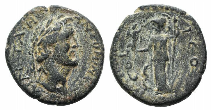 Antoninus Pius (138-161). Lycaonia, Iconium. Æ (20mm, 5.08g, 1h). Laureate head ...