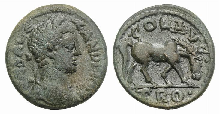 Severus Alexander (222-235). Troas, Alexandria. Æ (24mm, 7.41g, 6h). Laureate he...