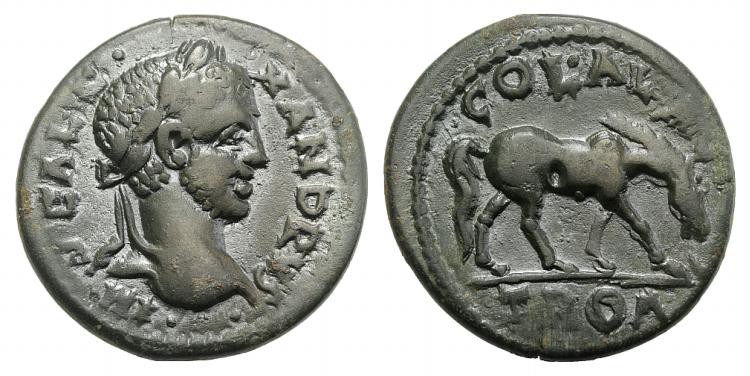 Severus Alexander (222-235). Troas, Alexandria. Æ (26mm, 8.64g, 6h). Laureate he...