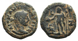 Diocletian (284-305). Egypt, Alexandria. BI Tetradrachm (19mm, 6.86g, 12h), year 7 (290/1). Laureate head r. R/ Zeus standing facing, head l., holding...