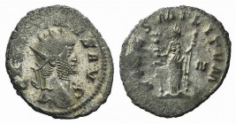 Gallienus (253-268). Antoninianus (21mm, 4.06g). Rome. Radiate r. R/ Fides standing l., holding standard and sceptre. RIC V 192a. Good Fine