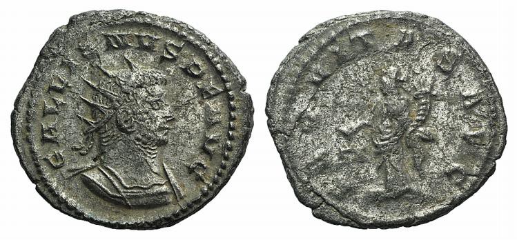 Gallienus (253-268). Antoninianus (22mm, 4.21g). Antioch, 260-8. Radiate and cui...