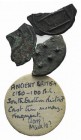 Lot of 3 British Celtic Potin fragments, c. 2nd century BC. LOT SOLD AS IS, NO RETURN