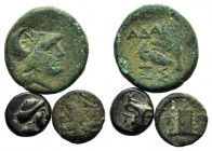 Lot of 3 Greek Æ coins, to be catalog. LOT SOLD AS IS, NO RETURNS