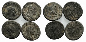 Lot of 4 Roman Provincial BI Tetradrachms, to be catalog. LOT SOLD AS IS, NO RETURNS