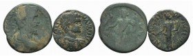 Lot of 2 Roman Provincial Æ coins, to be catalog. Lot sold as it, no returns