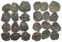 Lot of 10 Byzantine Æ coins, to be catalog. LOT SOLD AS IS, NO RETURN