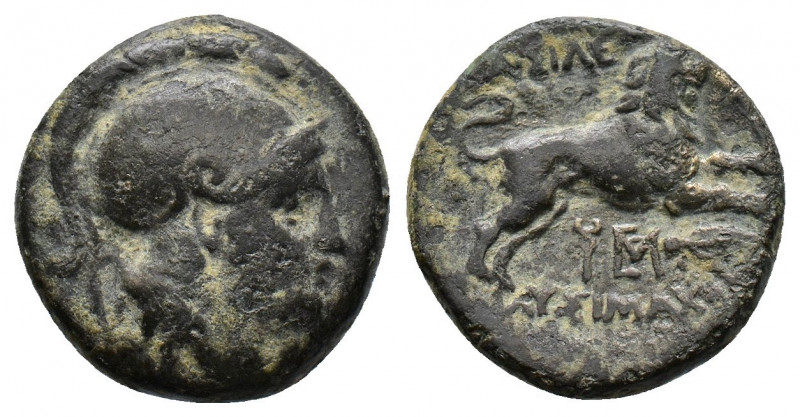 (Bronze.4.90g 19mm) KINGS OF THRACE, Lysimachos, (Circa 305-281 BC) Lysimacheia
...