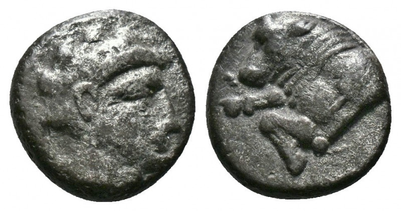 (Silver.1.12g 10mm) SATRAPS OF CARIA, Mylasa, Hekatomnos (Circa 392-376 BC) AR D...